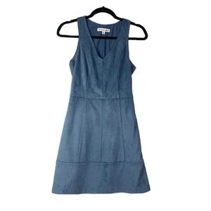 Abercrombie and Fitch Suede V-Neck Sleeveless Mini Dress Size 0